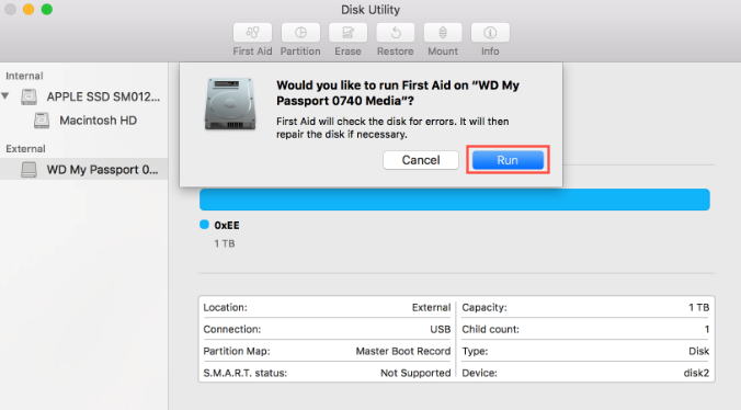 repair a wd my passport for mac sound of death